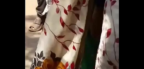  Hot busty oily sexy desi village aunty..showing her gaand and hot dirty smelly back
